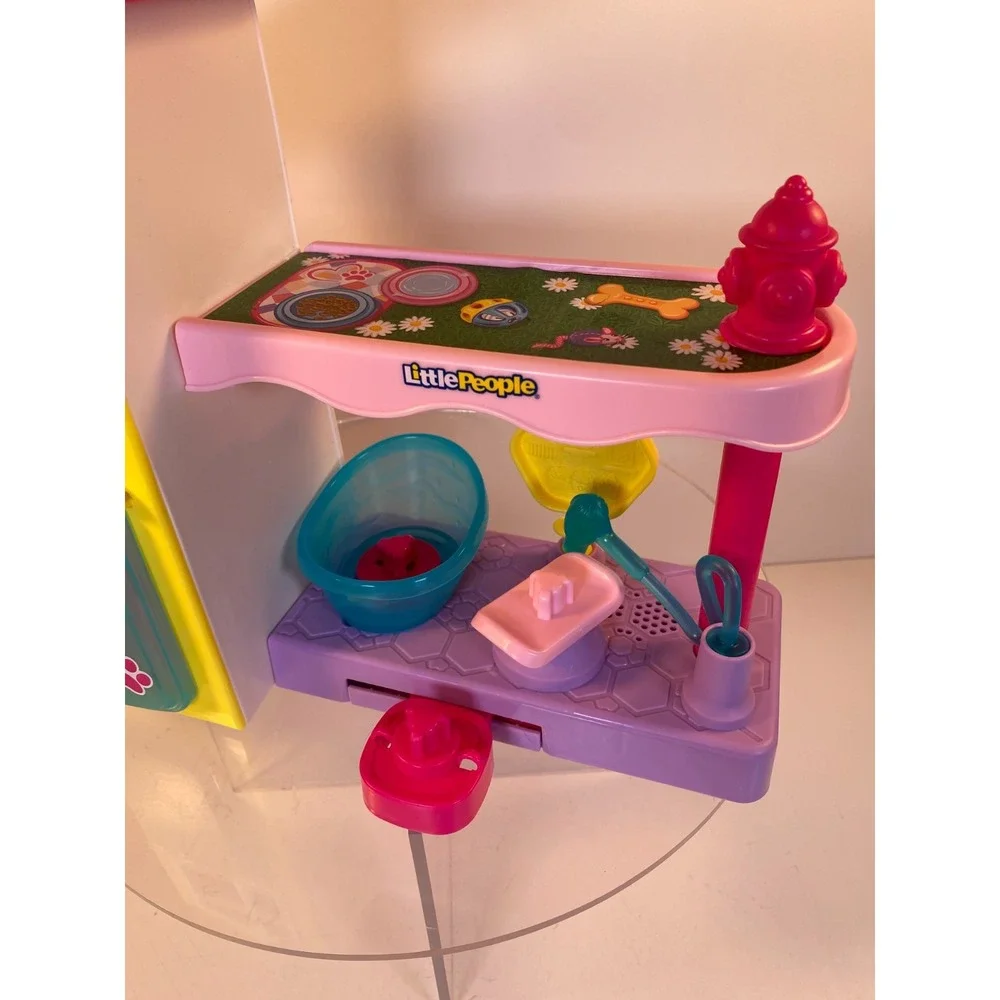 Fisher Price Little People Barbie Play And Care Pet Spa Playset Animal Figures